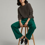 Moteriškas megztinis su alpakos jauniklių vilna