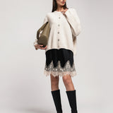 Moteriškas kardiganas su vilna