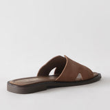 Women's slip-on leather shoes