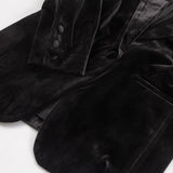 Moteriškas velvetinis švarkas