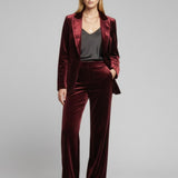 Moteriškos velvetinės kelnės