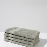 Baumwollhandtuch-Set im Korb - (4 VNT, 30 x 50 cm)