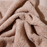 Cotton towel set in a basket - (4 VNT, 30 x 50 cm)