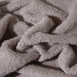 Cotton towel set in a basket - (4 VNT, 30 x 50 cm)