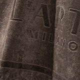 Rinkinys: chalatas ir didelis veliūrinis rankšluostis – 90 x 170 cm