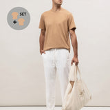 Men's short-sleeved T-shirt, 2 pcs.