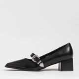 Women's leather shoes